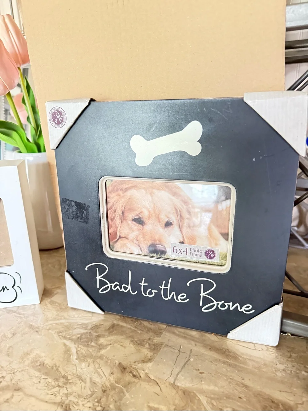 Pet-Themed Frame and Plaque Set